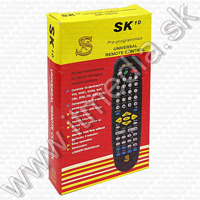 Image of SK-10 Universal Remote Controll 10in1 (IT7591)