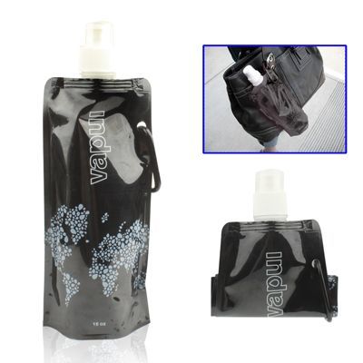 Image of Vapur Reusable Water Bottle 480ml *Black* (IT7807)