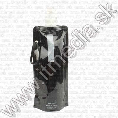 Image of Vapur Reusable Water Bottle 480ml *Black* (IT7807)