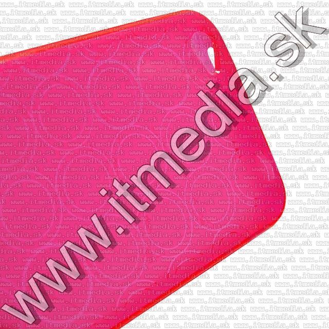 Image of Silicone Case (iPhone 4G-4GS) Circle Pattern *Pink* (IT8120)