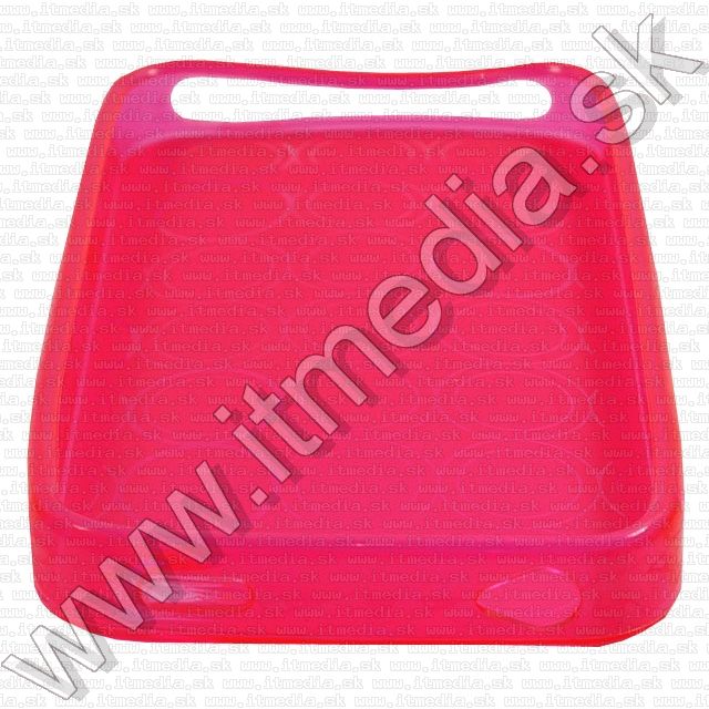 Image of Silicone Case (iPhone 4G-4GS) Circle Pattern *Pink* (IT8120)