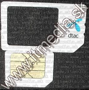 Image of Thai SIM kártya (feltöltős) DTAC Happy miniSIM microSIM (IT13285)