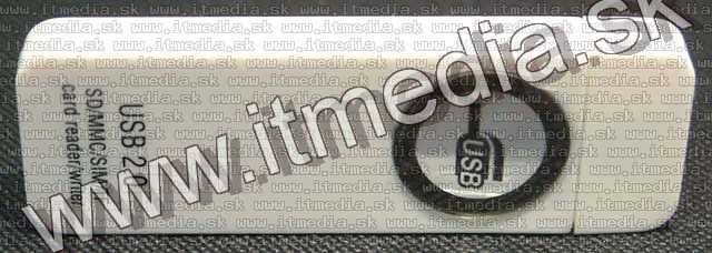 Image of IT Media USB 1.1 SD-microSD-SIMcard Reader (IT4341)