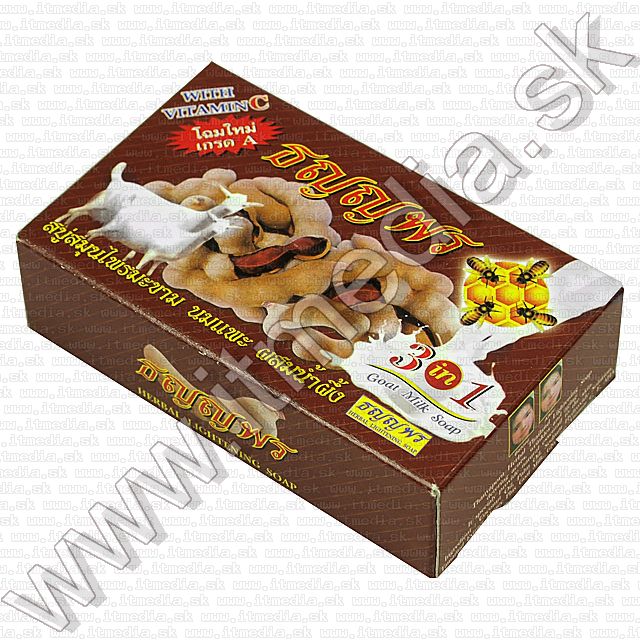 Image of THAI Tamarind and Goat Milk Soap with Honey 90g (IT7537)