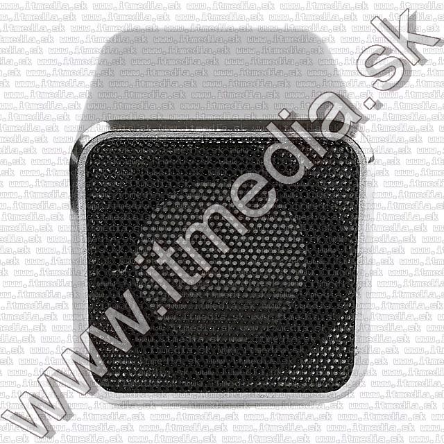 Image of MP3 Player USB microSD FM mini Speaker STEREO *metal* (IT7579)