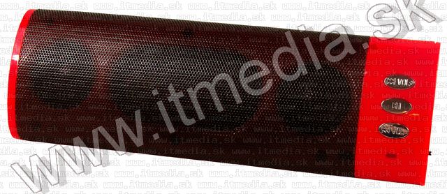 Image of MP3 USB Cardreader Speaker STEREO *red* (IT6811)