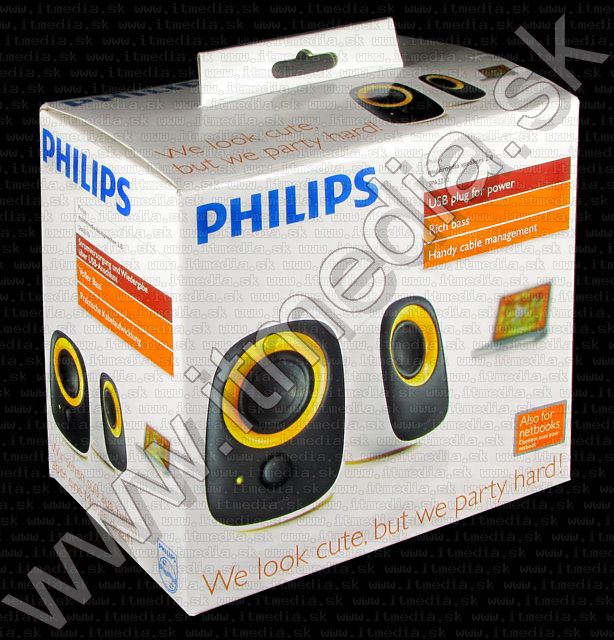 Image of Philips Active Speaker Set 2.0 *USB Powered* SPA2210 (IT5655)