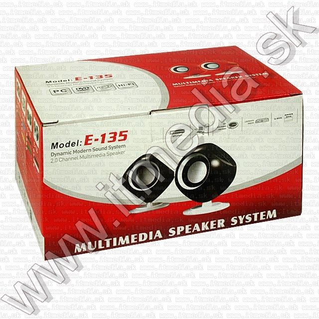 Image of E-135 Multimedia 2.0 Speaker set *USB powered* (IT8301)