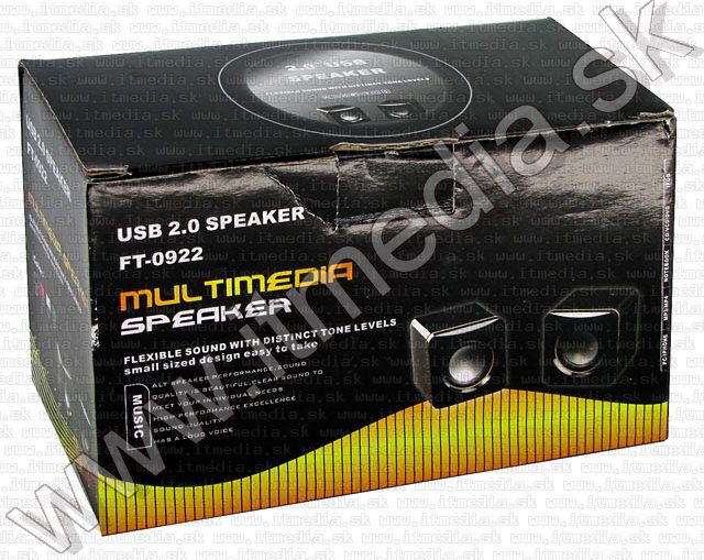 Image of FT-0922 Multimedia 2.0 Speaker set *USB powered* (IT5788)