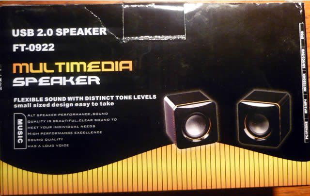 Image of FT-0922 Multimedia 2.0 Speaker set *USB powered* (IT5788)