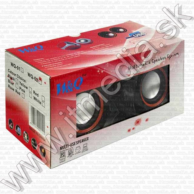 Image of W&amp;amp;amp;amp;amp;Q Multimedia 2.0 Speaker set *USB powered* WQ-01 (IT7584)