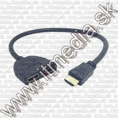 Image of HDMI Passzív Elosztó Kábel 2port V1.4 20cm (IT11906)
