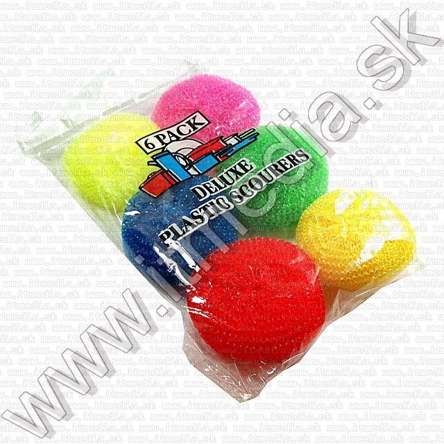 Image of Műanyag dörzsi készlet (6 darabos) (IT8132)