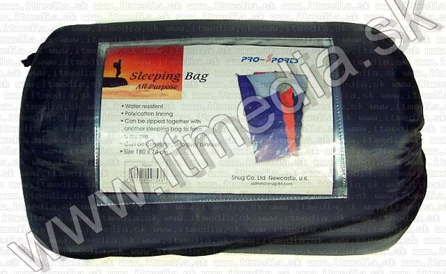 Image of ProSport Sleeping Bag Envelope Single *Navy* (IT4604)