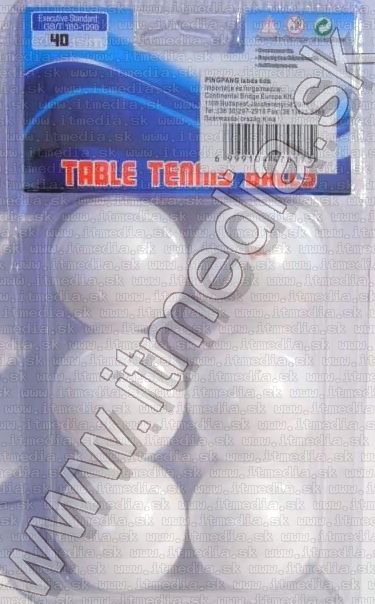 Image of Pingpong labda készlet 6x Fehér (IT11362)