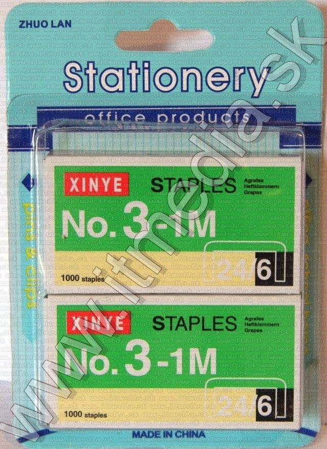 Image of Tűzőgép kapocs 24/6 2000 darab (IT11476)