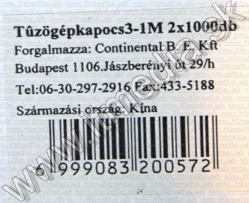 Image of Tűzőgép kapocs 24/6 2000 darab (IT11476)