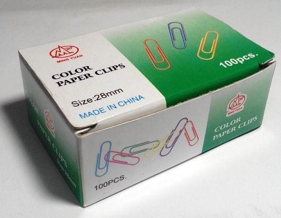 Image of Gémkapocs 100 darab 28mm (Szines) (IT12502)