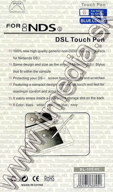 Image of NDS Stylus 4-set (IT4497)