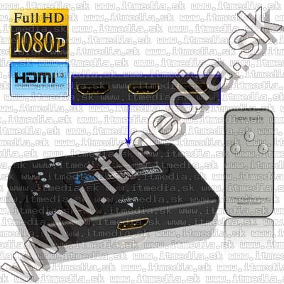 Image of HDMI Switch, 3-port *Remote Controll* (IT9284)
