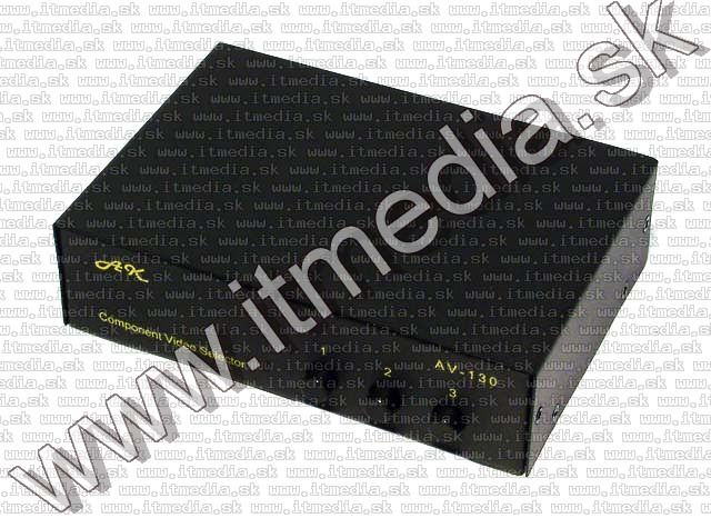 Image of Metal 3-port YUV-AV Switch (IT4707)