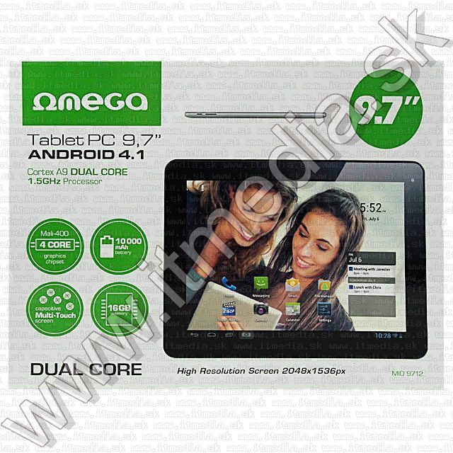 Image of OMEGA Tablet 9.7col DUAL 1.5GHz MID9712 ANDROID 4.1 (41649) (IT8810)
