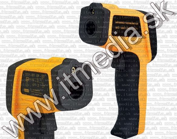 Image of Infravörös Digitális Hőmérő (érintkezés mentes) lézeres célzóval  -50..+900C (IT10077)