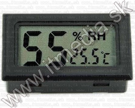 Image of Digital LCD Thermometer with Hygrometer (IT11118)