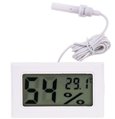 Image of Digital LCD Thermometer and Hygrometer with External probe (IT14114)