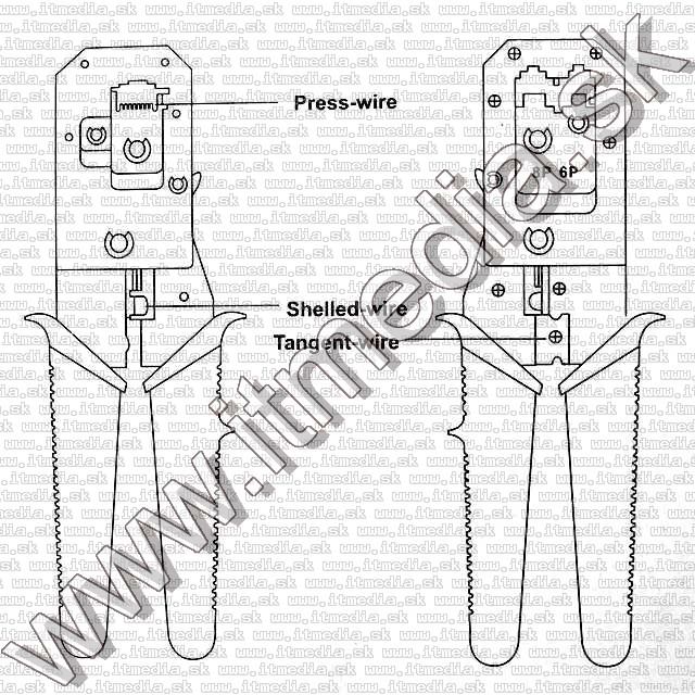 Image of Phone and Network crimping tool v3 (IT7911)