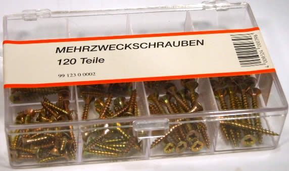 Image of Screw set 120 pcs *Multi Purpose* (IT4036)