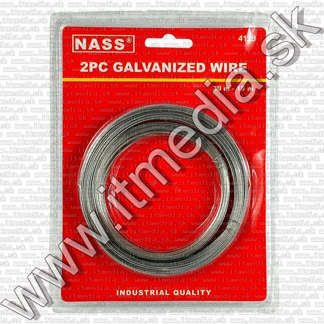 Image of NASS Galvanized Wire 30m + 15m 2pk (IT7345)