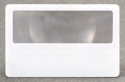 Műanyag nagyítós kártya (névjegykártya méret) 85x55mm (feliratozható) (IT10064) Image of Műanyag nagyítós kártya (névjegykártya méret) 85x55mm (feliratozható) (IT10064)