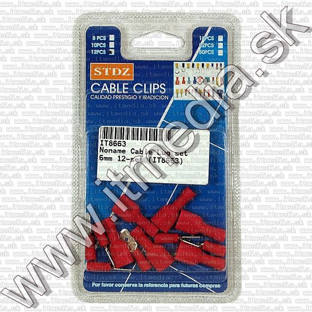 Image of Noname Cable Lug set 6mm 12-set (IT8663)