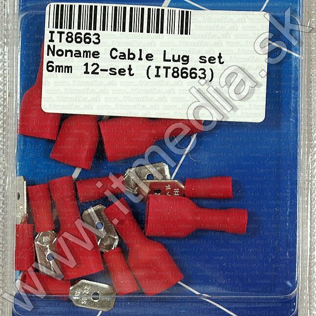 Image of Noname Cable Lug set 6mm 12-set (IT8663)