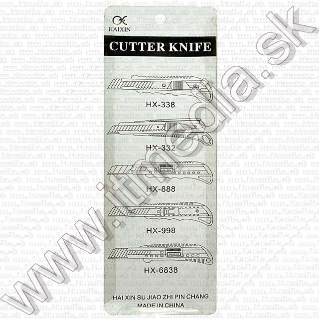 Image of Cutter Knife METAL HX-998 (IT7699)