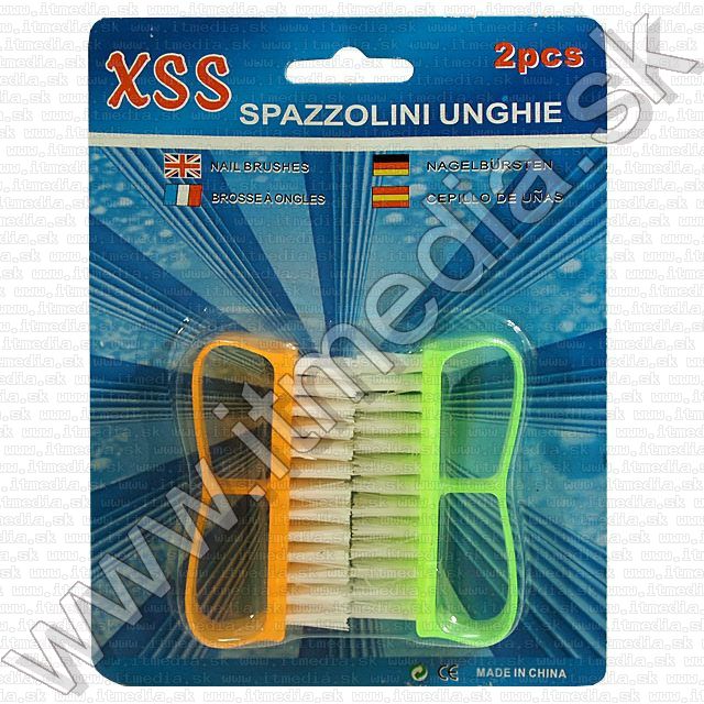 Image of Plastic Nail Brush 2-set (IT8129)