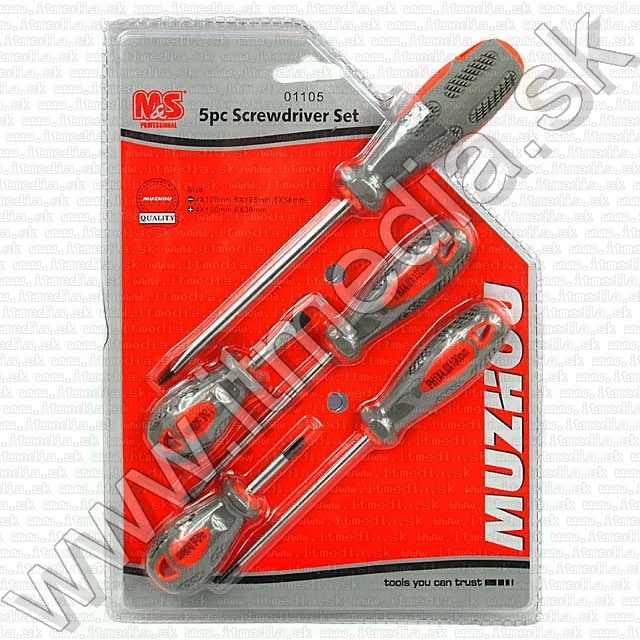 Image of Noname ScrewDriver Set 5part (IT7695)
