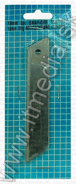 Image of Spare Blades 18mm 5-set (IT5264)
