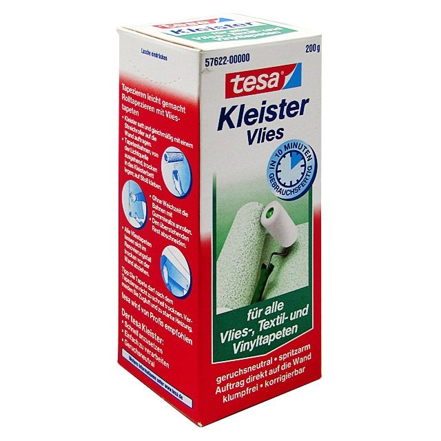 Image of Tesa Wallpaper Adhesive (Glue) *Textil, Vinyl* 200g INFO! (IT2088)