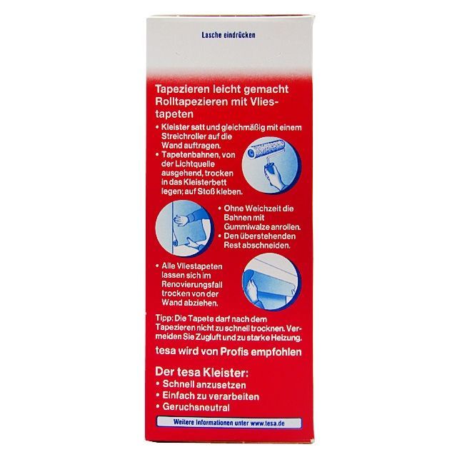 Image of Tesa Wallpaper Adhesive (Glue) *Textil, Vinyl* 200g INFO! (IT2088)