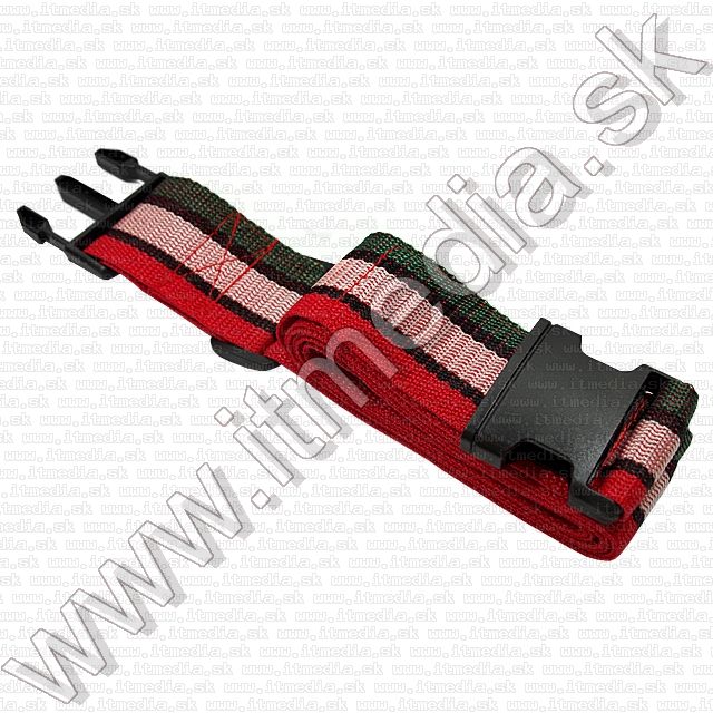 Image of Travel Luggage Band 5cm x 195cm *Red-Pink-Green* CR-18A (IT8115)