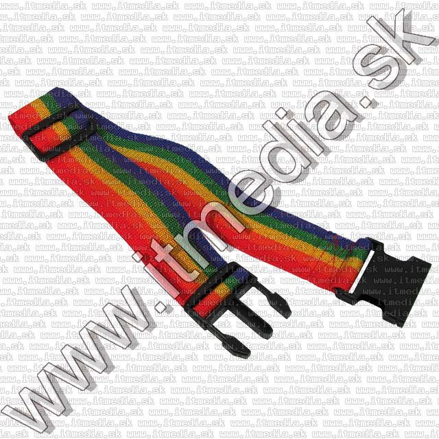 Image of Csomag kötöző pánt 5cm x 195cm *Szívárvány* CR-18A (IT7242)