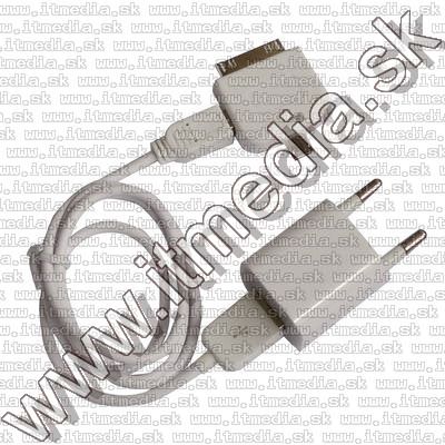 Image of Travel Charger for Apple iPhone-HTC-BlackBerry 4-in-1 Set INFO! (IT7987)
