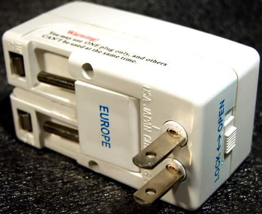 Image of Universal Travel Socket Converter BULK info! (IT3298)
