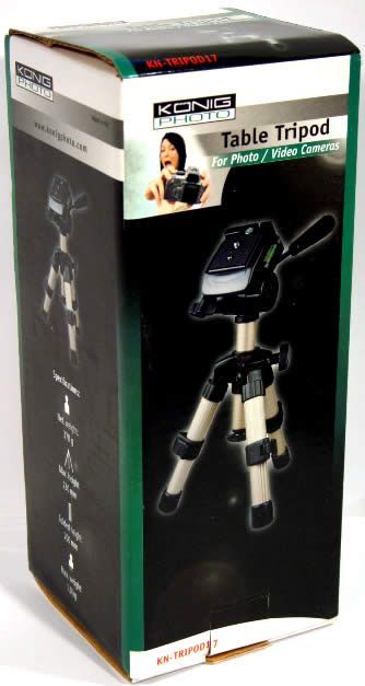 Image of Konig *mini* Camera Table TriPod 23cm (tripod17) (IT3844)