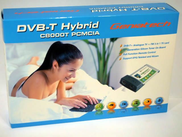 Image of Geniatech c8000T PCMCIA DVB-T Hybrid for laptops INFO! (IT2008)