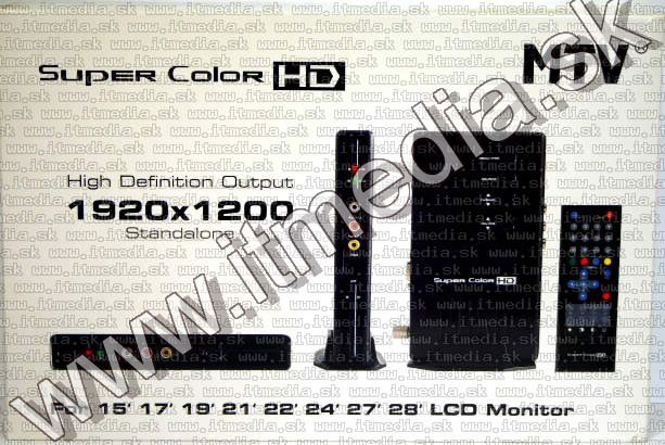 Image of Geniatech (MTV) *HD* LCD TV Box (Analog-AV to VGA) (IT3522)