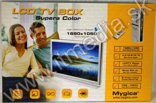 Image of Geniatech (Mygica) LCD TV Box (Analog-AV to VGA) (IT3521)