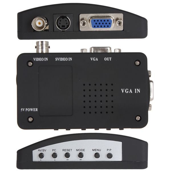 Image of TV Box (BNC, Analog-AV, Svideo to VGA) (IT11123)